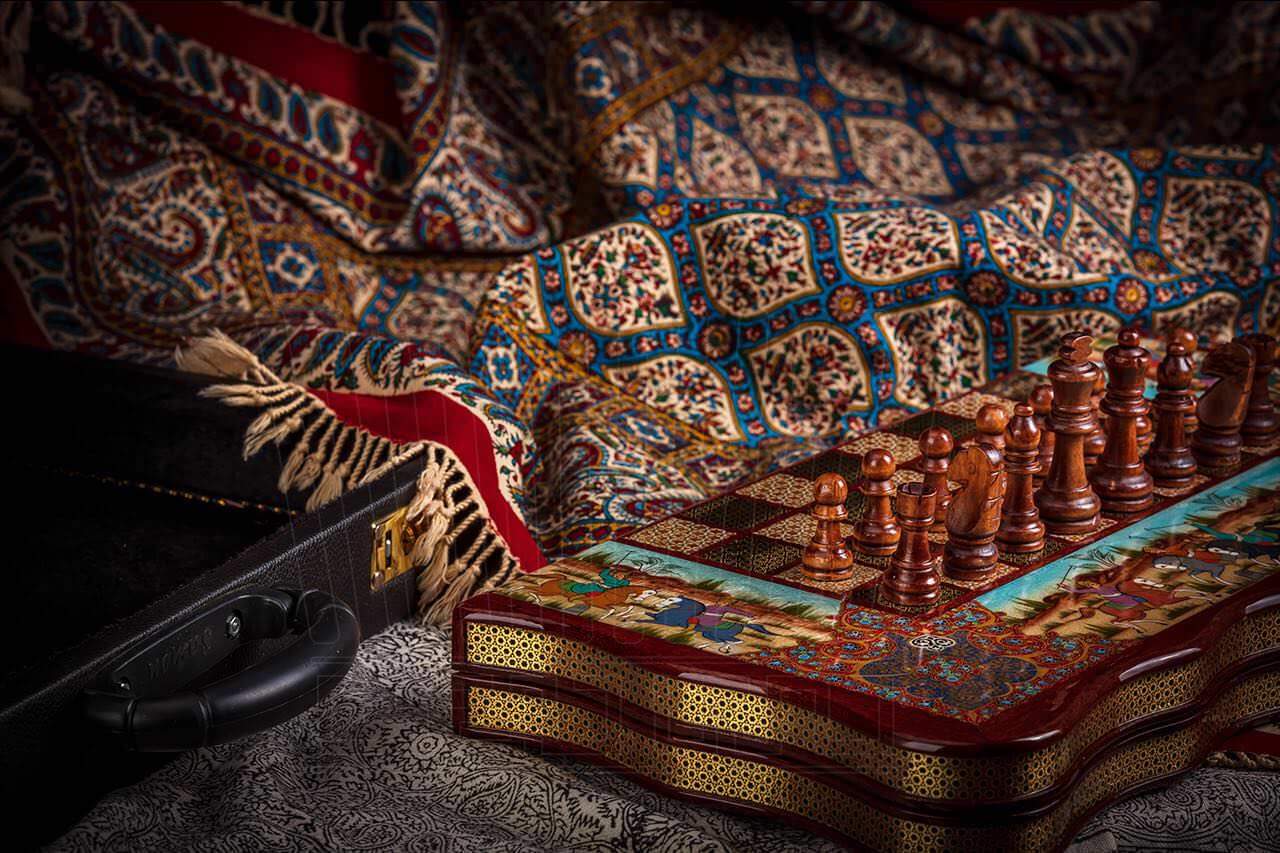 Khatam inlay handicraft