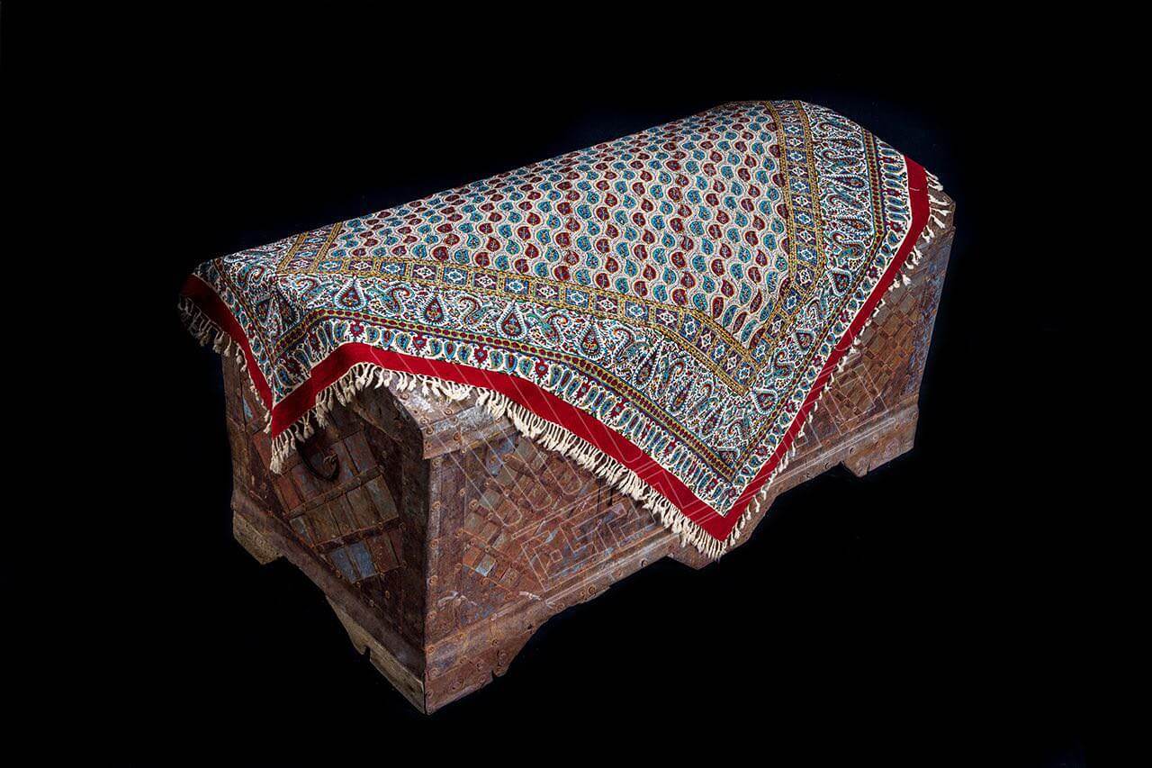 Qalamkari textile printing handicraft