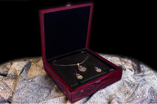 Engraved Jewelry Azure