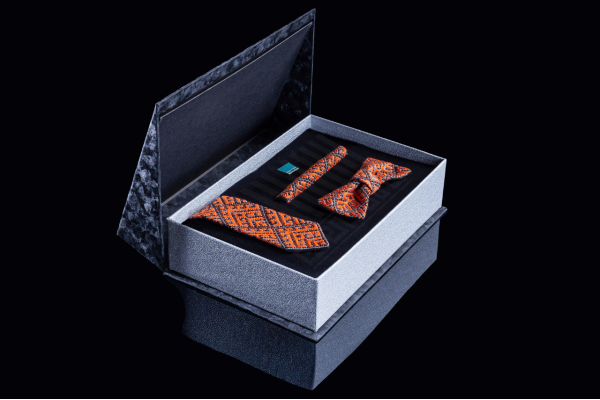 Tie Set - Fire Opal 