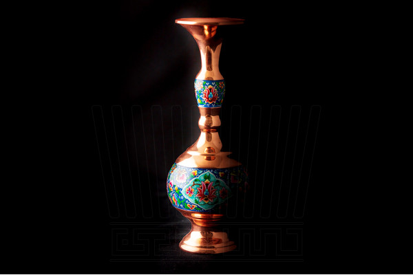Burnish Gilasy Vase