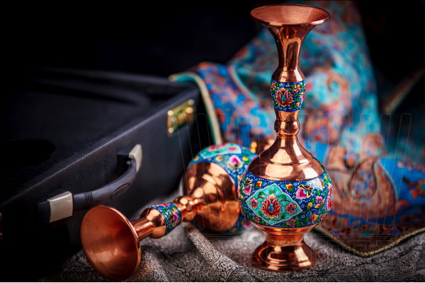 Burnish Gilasy Vase
