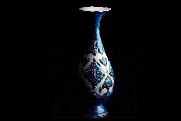 Enameling Vase & Plate Toranj 30