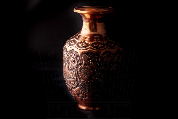 Engraving Sugar Pot & Blony Vase 2