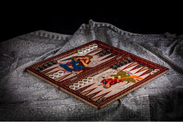 Inlay Backgammon & Chess: Face