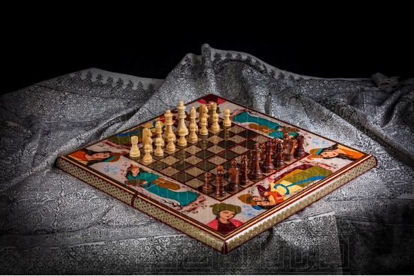 Inlay Backgammon & Chess: Face