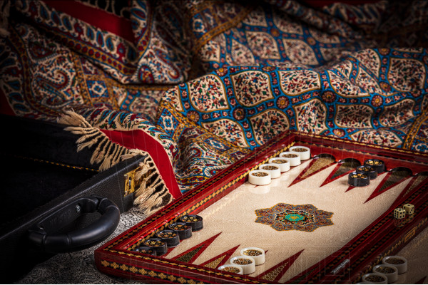 Inlay Backgammon & Chess: Slimy