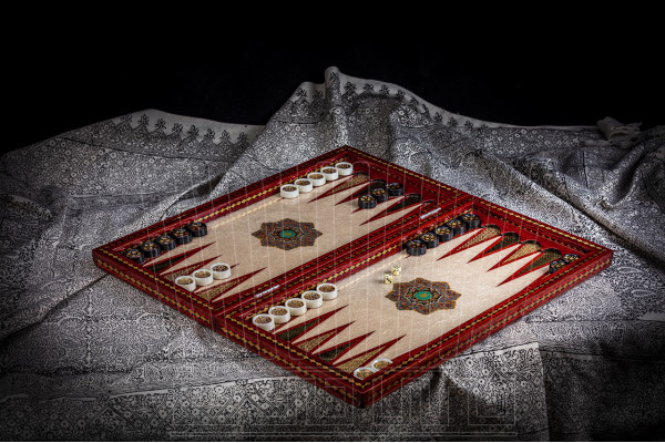Inlay Backgammon & Chess: Slimy