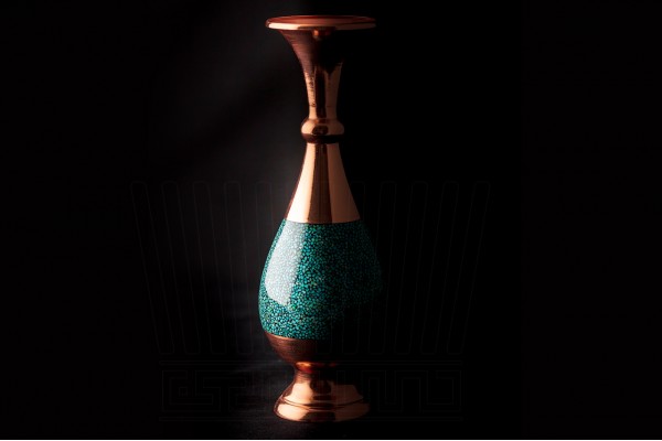 Turquoise Sorahi Vase