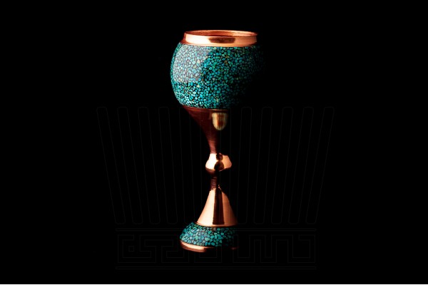 Turquoise Wine Cup Set